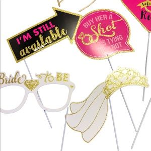 Bridal Shower Selfie Party kit + Bridal sashes!!💕